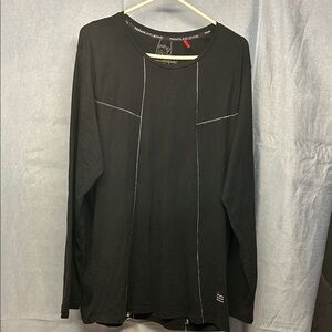 Parasuco Black Long Sleeve Men's Tee